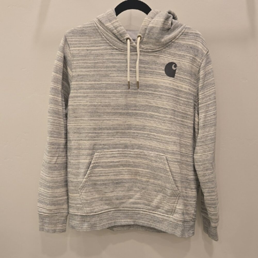Carhartt Heathered Gray Hoodie